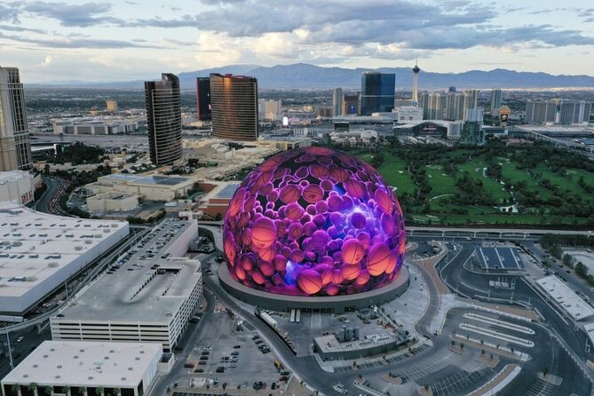 1.5 Hr Private Sphere Viewing Tour - Gateway Arches Near The Strat: A Modern Vegas Moment at Street Level
