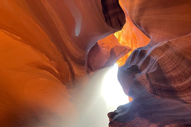 2-Day Upper Antelope Canyon and Grand Canyon National Park Tour - Horseshoe Bend at morning light: the Colorado River drop that hits