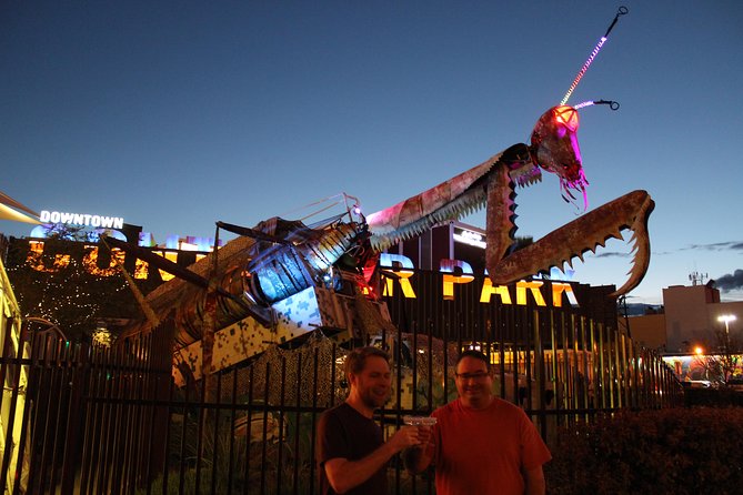 2-Hour Fremont Walking Tour with Photos and Champagne - Stop 5: Downtown Container Park With Fire-Breathing Preying Mantis Photos and Champagne