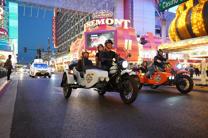2-Hour Private Tour of Las Vegas by Night on a Sidecar - Key highlights to know before you ride