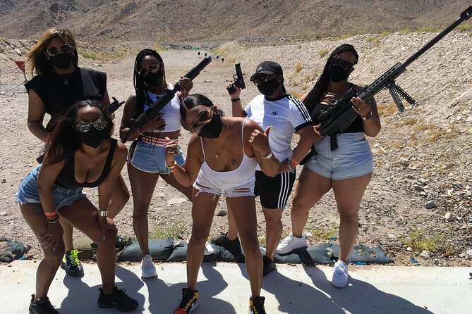 3 Gun Desert Machine Gun Shooting Adventure - Hotel pickup to desert mountain range: why the ride matters