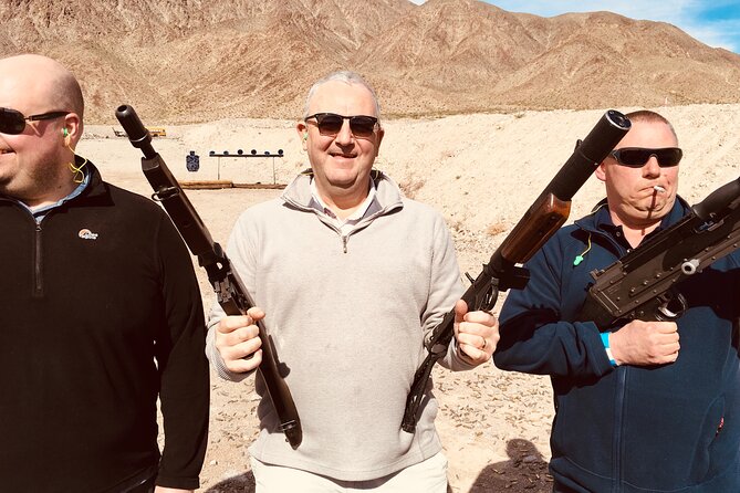 3 Gun Desert Machine Gun Shooting Adventure - Your guide, plus the calm, helpful vibe that people remember