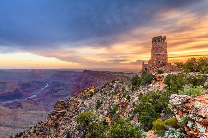 4-Day Southwest Giant Ring National Parks Tour from Las Vegas - Day 4 Grand Canyon: East and South Rim, plus optional flight