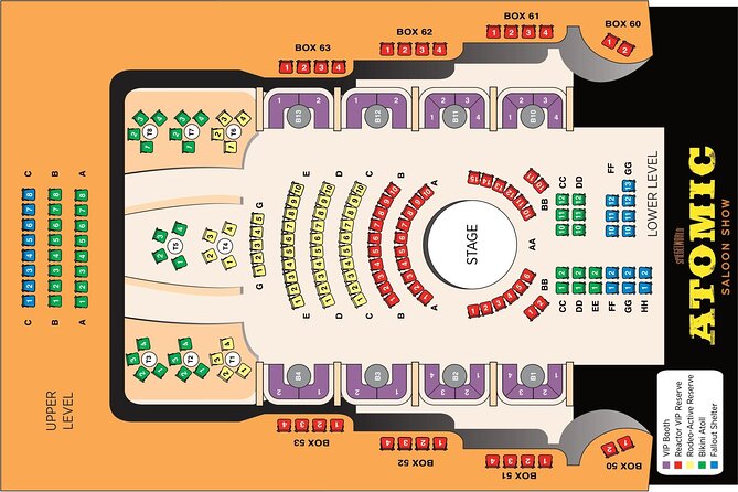 Atomic Saloon Show at The Venetian Resort - Atomic Saloon at The Venetian: what you’re really paying for