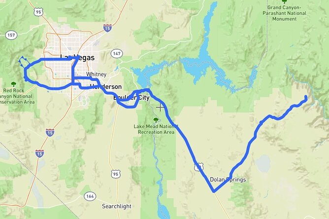 Audio Driving Tour: Grand Canyon West, Hoover Dam Red Rock Canyon - Red Rock Canyon National Conservation Area: the 13-mile loop drive