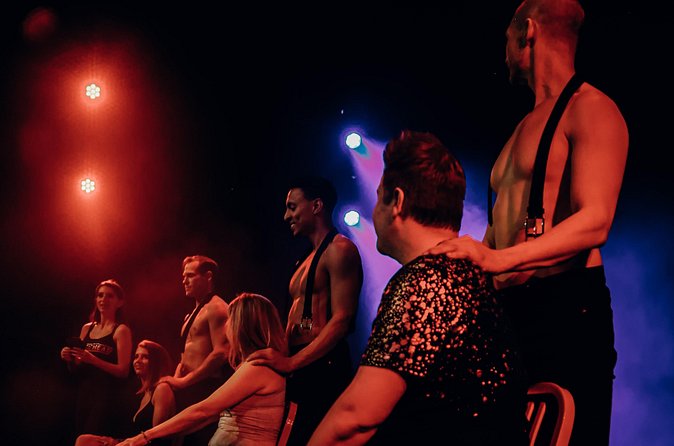 Aussie Heat Male Revue at Notoriety Las Vegas - Inside the show: dance skills, comedy, and the interactive flirt factor