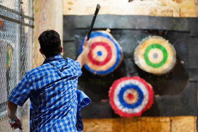 Axe Throwing Las Vegas Fremont Street - The basic axe throwing game: your chance to get score-focused fast