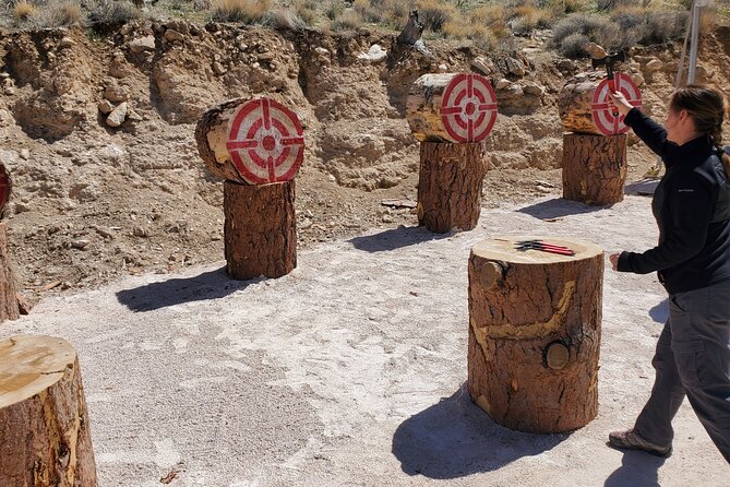 Axes, Arrows and Bullets Combo Package in Las Vegas - The Hotel Pickup Loop: How It Works and Why Being On Time Matters