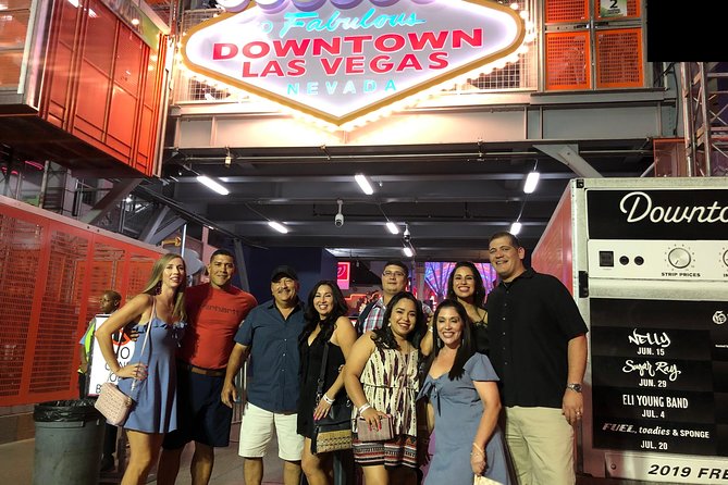Bar Crawl On Fremont Street in Las Vegas - Fremont Street Experience stroll to Golden Nugget rooftop
