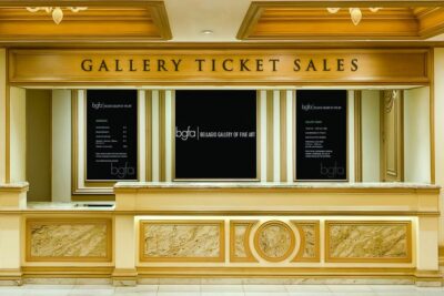 Bellagio: Soulful Creatures: Animal Mummies in Ancient Egypt - Entering the Bellagio Gallery of Fine Art: an intimate, two-room experience