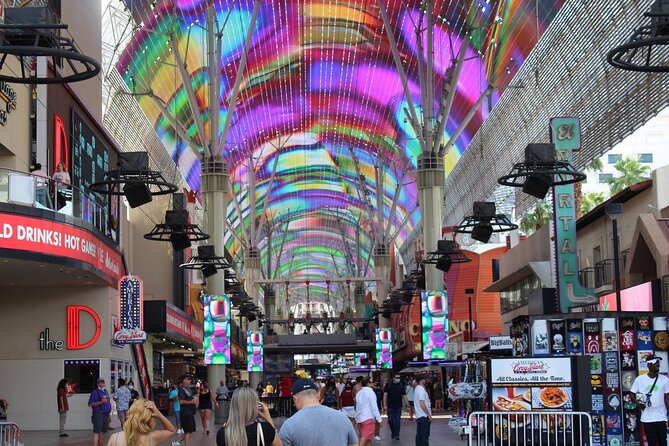 Best Bars on Fremont: Happy Hour and Hidden Gems - Entering Downtown Las Vegas from the Plaza Hotel start point