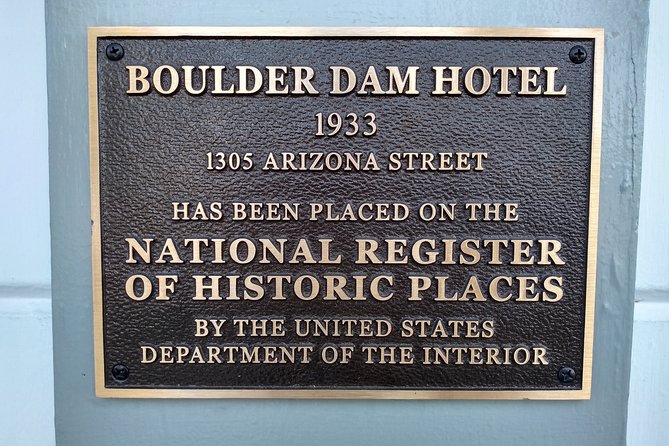 Boulder City Historic District Self-guided Tour from Las Vegas - Stop 1: Hoover Dam Museum area and the worker-town story