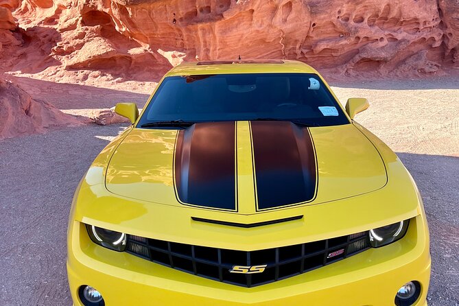 Bumblebee Camaro Tour: Transformers Movie Locations - Bumblebee Camaro photo time: making it feel like the movies
