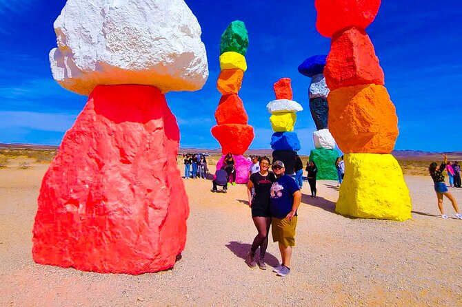 California Desert, Seven Magic Mountains and Las Vegas Sign - Photo Tips That Actually Help at Both Stops