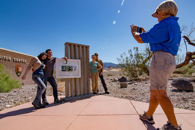 Death Valley Explorer Tour by Tour Trekker from Las Vegas - Furnace Creek Visitor Center: exhibits, souvenirs, and the passport stamp