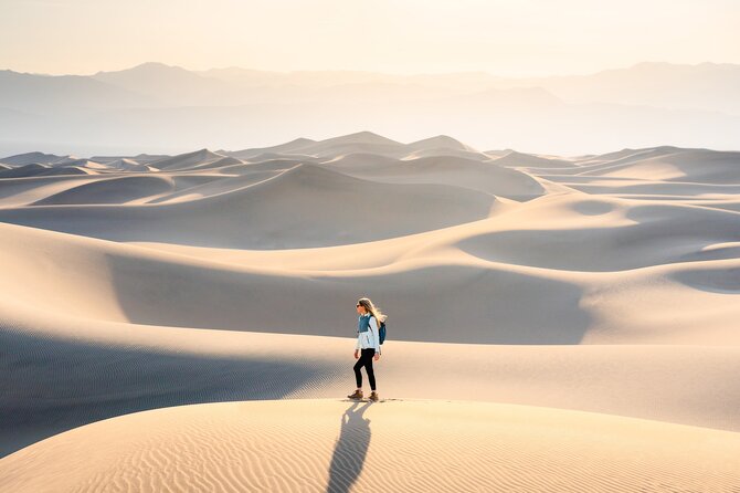 Death Valley Small Group VIP Tour from Las Vegas - Badwater Basin (about 40 minutes): North America’s lowest point