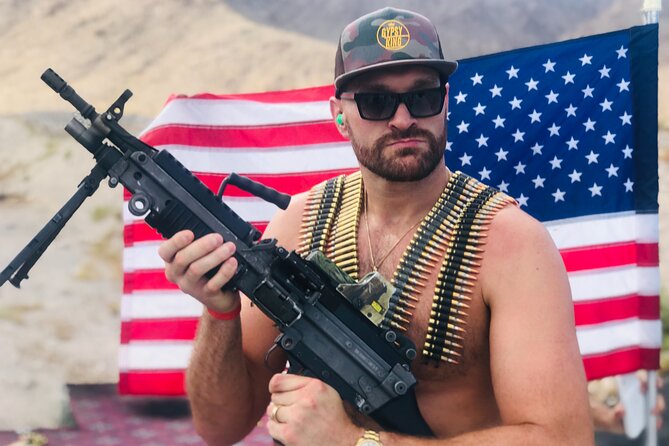 Desert Storm Shooting Experience with Lunch - The Firearms Lineup and Why the Round Counts Matter