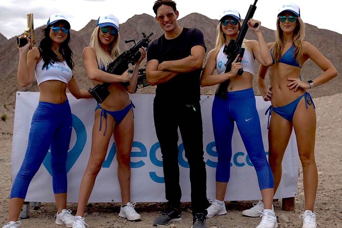 Desert Storm Shooting Experience with Lunch - Pickup in Las Vegas: Saving Energy for the Range