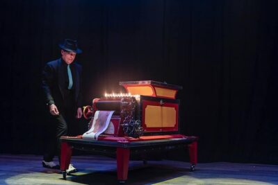 Dimmare's Martinis and Magic® Ticket: Dinner,cocktails & Show - The Timing: Doors at 5, Dinner at 6, Then the Show