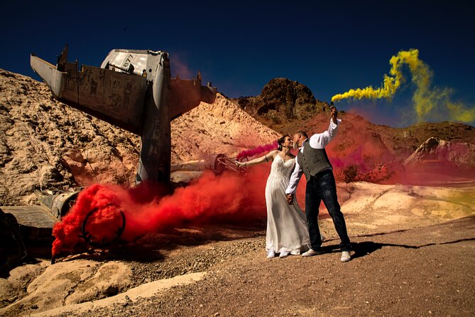 Eldorado Canyon Wedding Package - Eldorado Canyon Ghost Town: a calmer wedding backdrop than the Strip