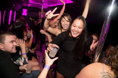 Epic Nightclub Crawl with Party Bus Ride & Free Drinks - Getting started at Ghostbar: fast entry and a clear beginning