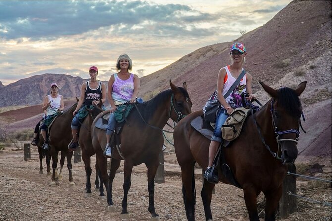 Evening Horseback Ride in Las Vegas - Lava Butte: the stop where the red-rock “wow” kicks in