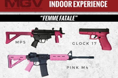 Femme Fatale Shooting Experience in Las Vegas - Price and value: what you’re paying for at $159 per person