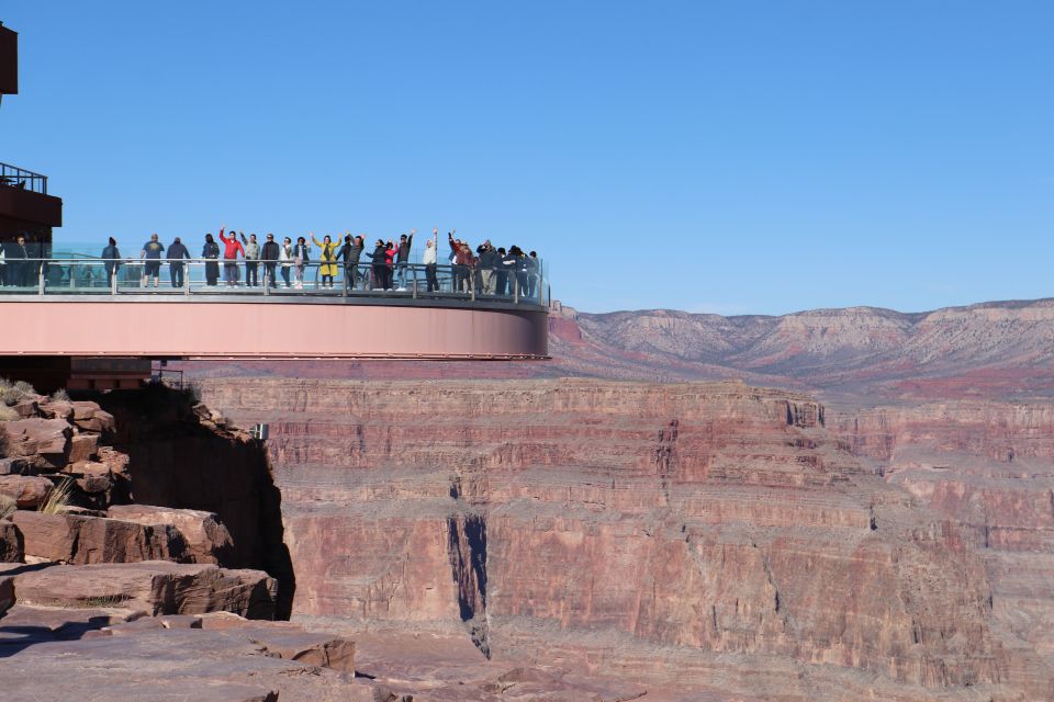 From Las Vegas: Grand Canyon & Hoover Dam Private Photo Tour - Grand Canyon West at Eagle Point: where the views go straight overhead