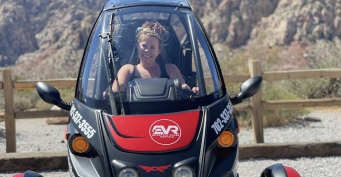 From Las Vegas: Red Rock Electric Car Self Drive Adventure - Electric EVR self-drive: the simple way to experience Red Rock