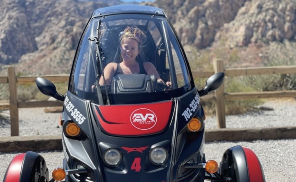 From Las Vegas: Red Rock Electric Car Self Drive Adventure - The EVR car experience: easy driving with real comfort