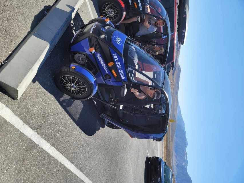 From Las Vegas: Red Rock Electric Car Self Drive Adventure - Meeting point and check-in: find the yellow windows