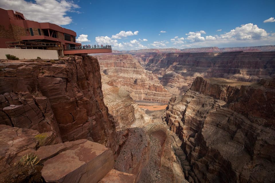 From Vegas: Grand Canyon Helicopter with Eagle Point Landing - The flight to Grand Canyon West: Hoover Dam, the Bypass Bridge, and desert views