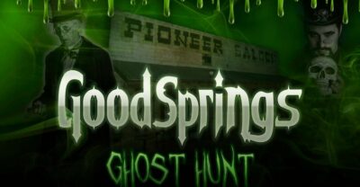 Goodsprings Ghost Hunt: Las Vegas - The Pioneer Saloon: the main hotspot and your included dinner