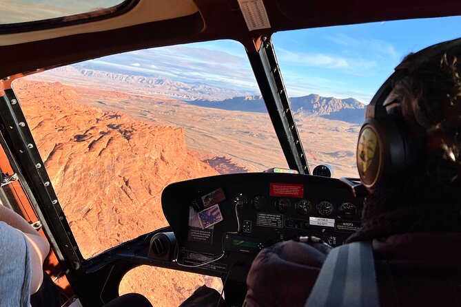Grand Canyon Helicopter Flight with Sunset Valley of Fire Landing - Valley of Fire at sunset: the short landing that steals the show