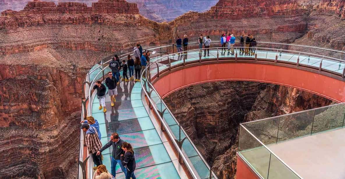 Grand Canyon Hoover Dam and Joshua Tree VIP Small Group Tour - Grand Canyon West Rim at a Human Pace