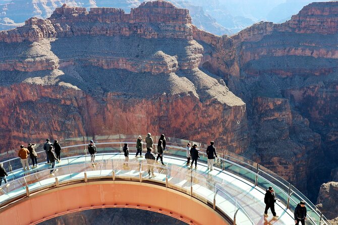 Grand Canyon West Helicopter Tour from Las Vegas with Optional Skywalk - Grand Canyon West rim time: Eagle Point and Guano Point, step by step