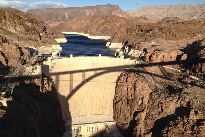 Grand Canyon Western Ranch Overnight Stay by Helicopter & Ground - From Las Vegas to Hoover Dam: the flight that sets the tone