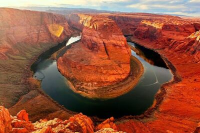 Guided Antelope Canyon & Horseshoe Bend Day Tour from Las Vegas - Horseshoe Bend: the 1,000-foot cliff viewpoint you can’t forget