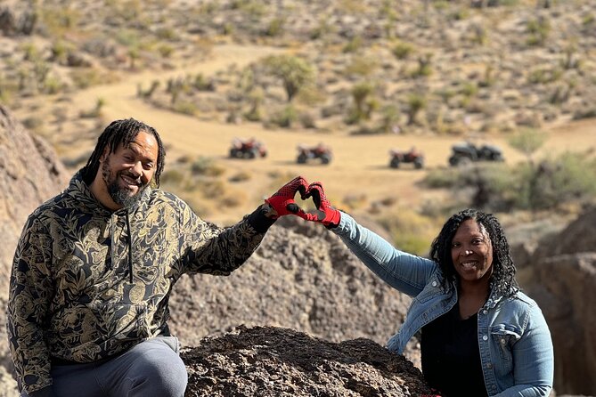Hidden Valley and Primm Extreme ATV Tour from Las Vegas - McCullough Mountain Range views: dramatic, but don’t relax too much