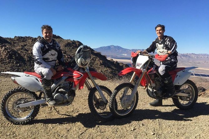 Hidden Valley and Primm Extreme Dirt Bike Tour from Las Vegas - The ride time that actually counts: 20 to 50 miles of challenge