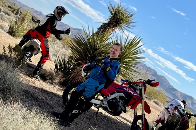 Hidden Valley and Primm Extreme Dirt Bike Tour from Las Vegas - Primm and off-road race track sections: where the route turns serious
