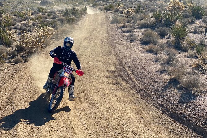 Hidden Valley and Primm Extreme Dirt Bike Tour from Las Vegas - Safety briefing and included gear: what you’re really paying for