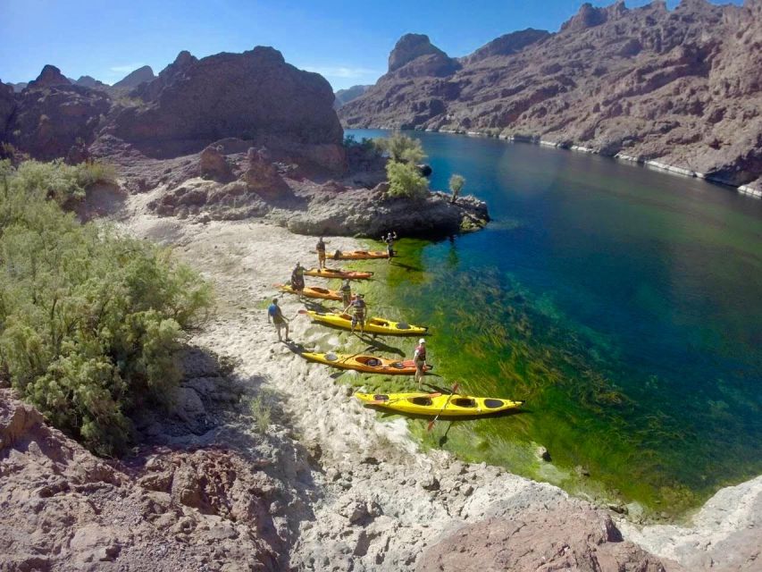 Hoover Dam Kayak Tour & Hike - shuttle from Las Vegas - Emerald Cave: The Sparkle Moment You’ll Want Photos For