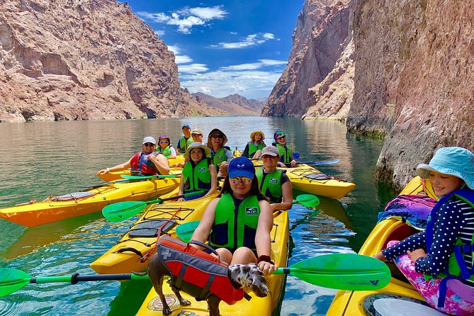 Hoover Dam Kayak Tour with Shuttle - Hot Springs & Emerald Cave - Food, water, and what lunch really means out there