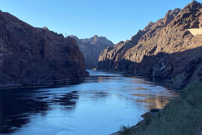 Hoover Dam Raft Tour with Transport & Swim in Black Canyon - On the raft: life jackets, snack backpack, and a cool-headed seat