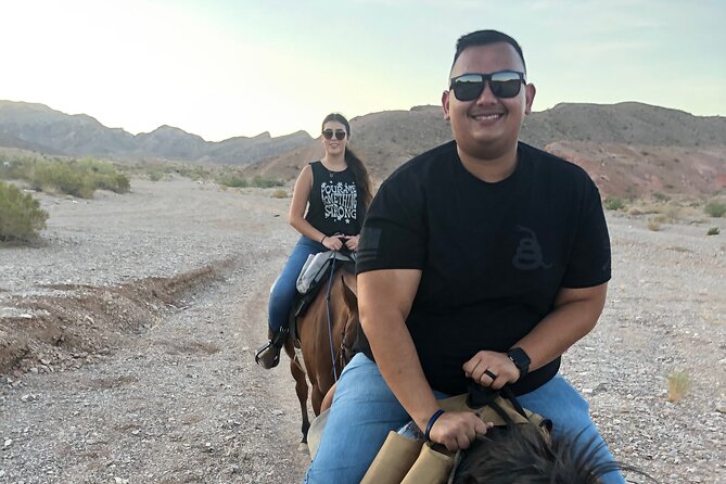 Horseback Ride in Las Vegas with Meal - How long it really takes: 1.5 hours on the clock, more time in reality