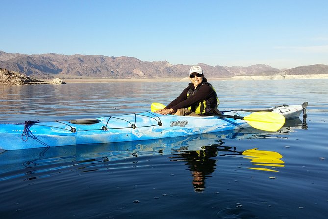 Lake Mead Kayak Adventure for All Skill Levels from Las Vegas - How the Las Vegas to Lake Mead Day Actually Works