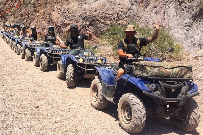 Lake Mead National Park ATV Tour to the Colorado River & Off-Road Racing Combo - Hoover Dam Bypass Bridge: The 900-Foot Photo Stop