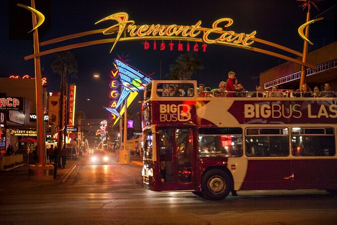 Las Vegas After Dark: Adult-only Night Tour with Free Drink - The Main Ride: Strip Views and Digital Stories After Sunset