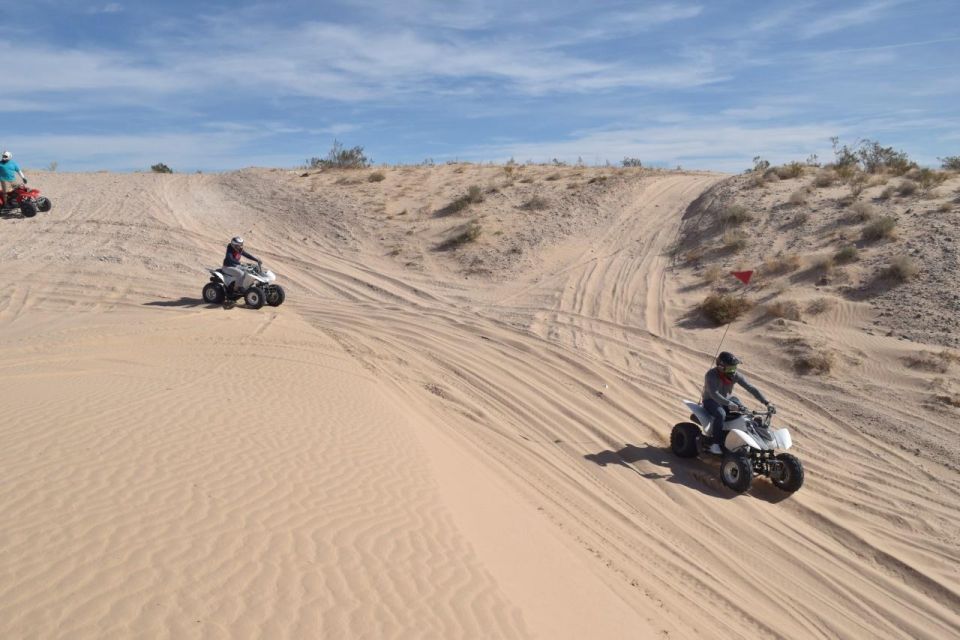 Las Vegas: Amazing Mojave Desert Nellis Dunes ATV Tour. - Getting Out of the Strip: Pickup and the Ride to Nellis Dunes